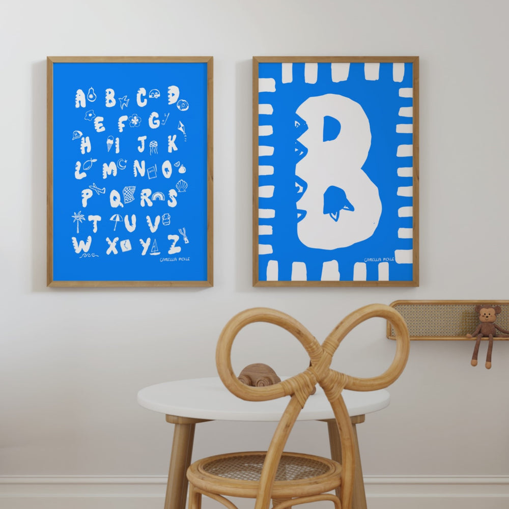 Alphabet Illustration - fine art print