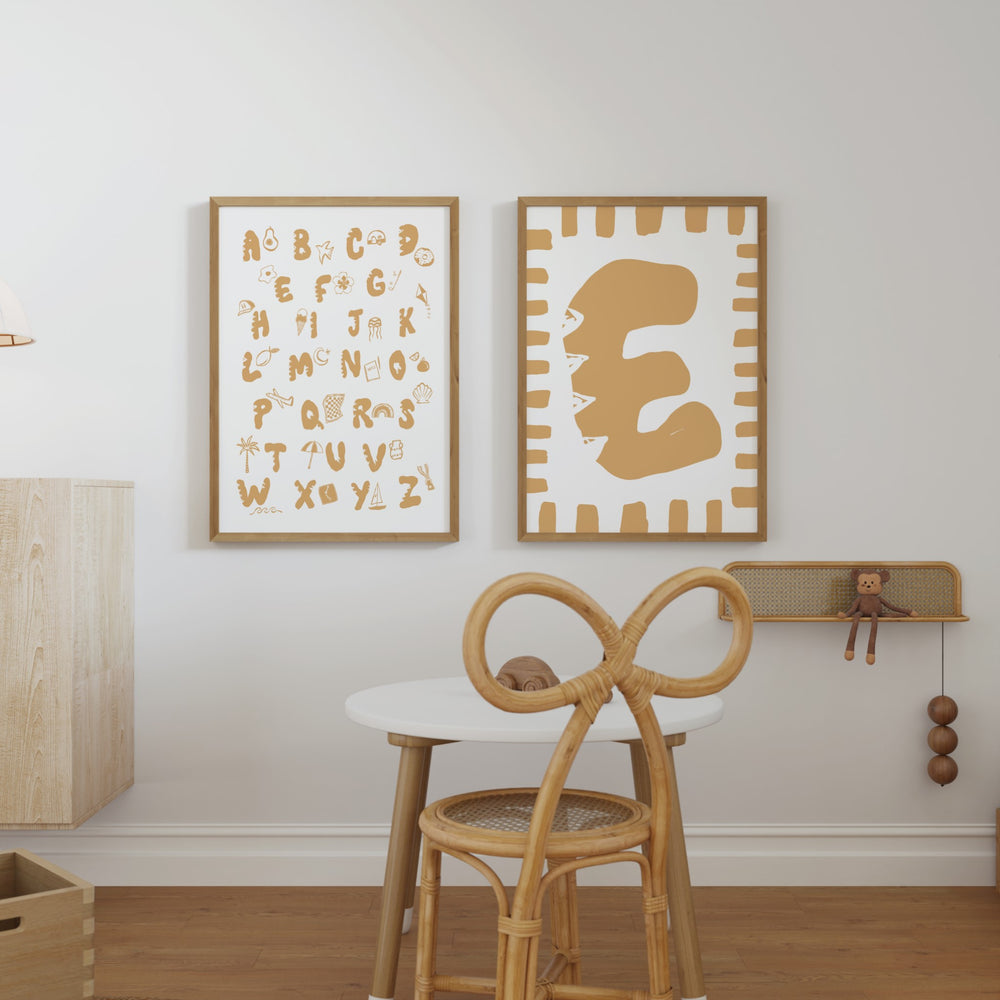 Alphabet Illustration - fine art print