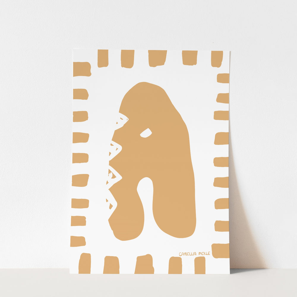 Letter Illustration - fine art print