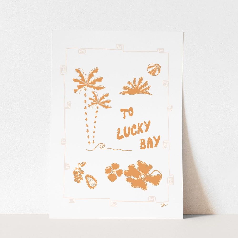 To the Beach - custom print