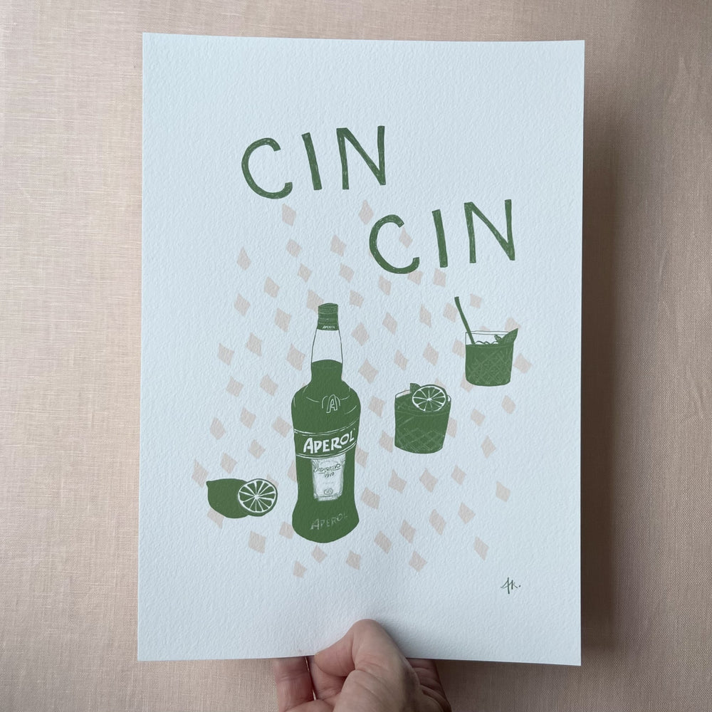 Cin Cin - fine art print