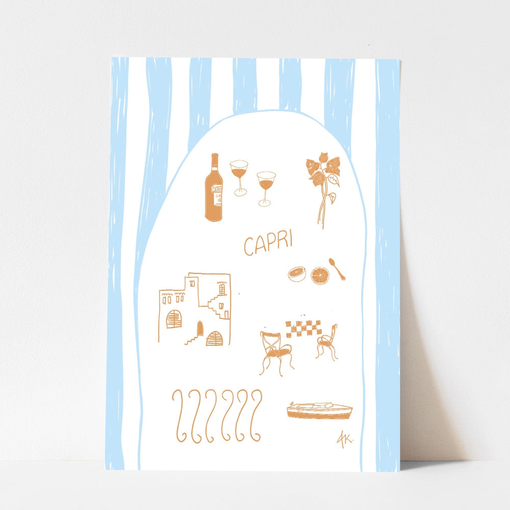 Capri - Art print