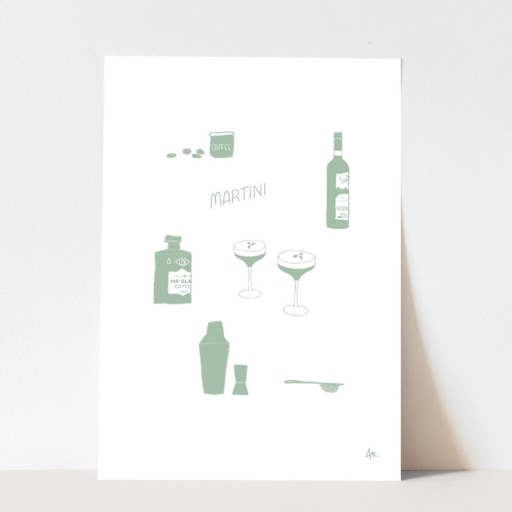 espresso martini - fine art print